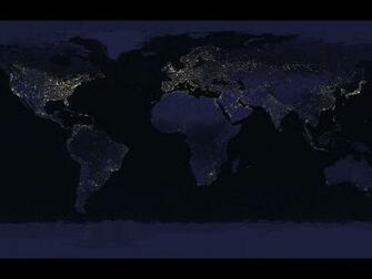 Earth At Night Wallpaper Showing The With