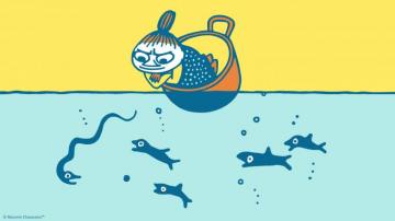 Show Your Support For Oursea With Moomin Wallpaper