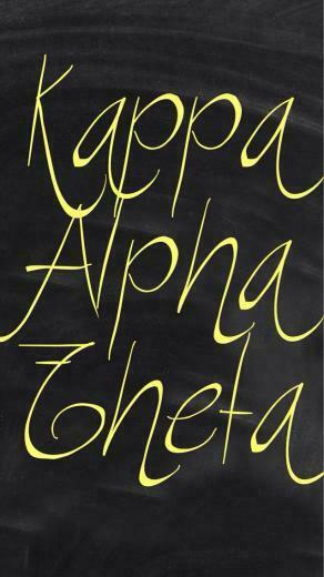 Kappa Alpha Theta iPhone Wallpaper Could Fit Other Phones Too