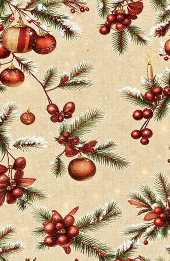 Old Fashioned Christmas Wallpaper