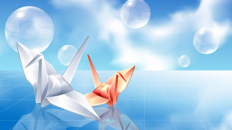 Origami 3d Animation