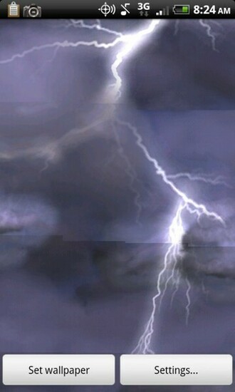 Thunderstorm Live Wallpaper And This Weeks