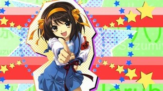 The Melancholy Of Haruhi Suzumiya Wallpaper