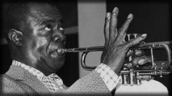Louis Armstrong Pipe Eyes iPhone Plus Wallpaper HD