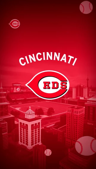 Cincinnati Reds Phone Wallpaper