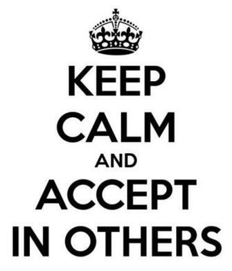 Keep Calm And Accept In Others Poster Fred Sanford O