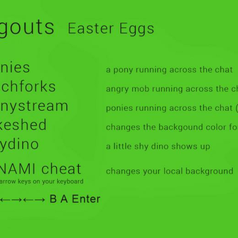Google Hangouts Easter Eggs Include Shy Dinosaurs And Stampeding