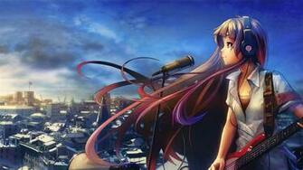 Wallpaper Eu Pre Grey Anime Girl For HD