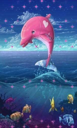 Pink Dolphin Live Wallpaper Its Not Everyday You See A