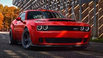 Dodge Demon Challenger Srt Muscle Car Wallpaper 4k Desktop Mobiles