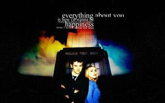 Rose Tyler Wallpaper Tardis David Tennant