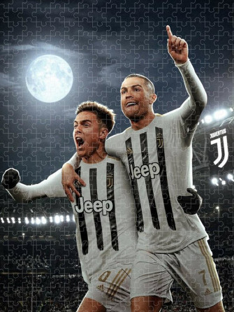 Wallpaper Ronaldo Dybala Art Jigsaw Puzzle By Ordo Mardo Pixels