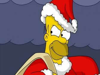 Simpsons Christmas Pictures Wallpaper