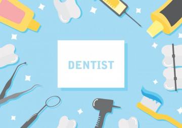 Dentist Background Vector Illustration Art At