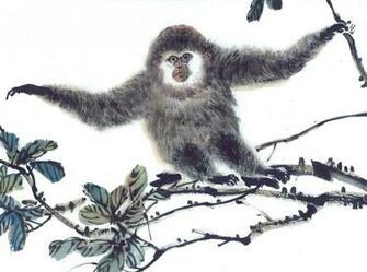 Chinese Zodiac Monkey Sign Hot Girls Wallpaper
