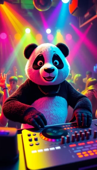 Dj Panda Wallpaper