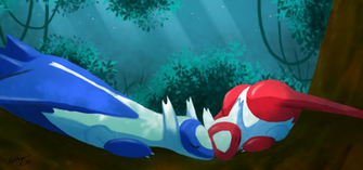 Latios And Latias Wallpaper Simple By