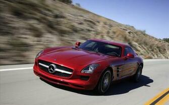 Mercedes Benz Sls Amg Gullwing Widescreen Exotic Car