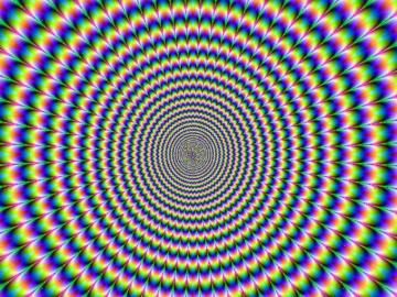 Pulsing Wallpaper Illusions