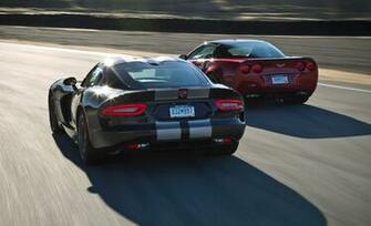 Srt Viper Gts And Chevrolet Corvette Zr1