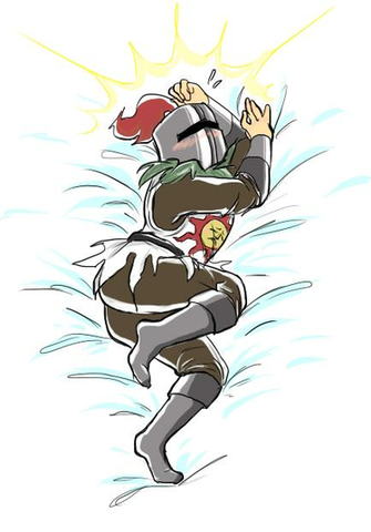Solaire Of Astora Waifu Pillow By Novacevia