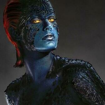 Rebecca Romijn Mystique Makeup For