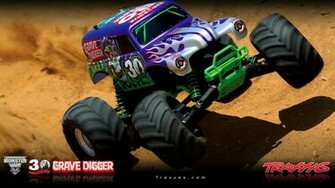 Traxxas 30th Anniversary Grave Digger Wallpaper