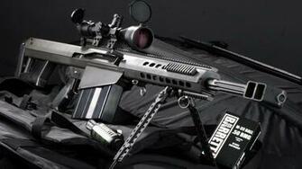 Automatic Weapons Style Military Assault Rifles Guns Wallpaper