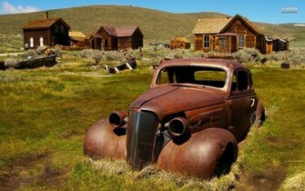 Rusty Old Car Wallpaper HD Site