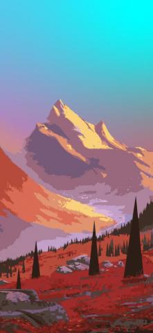 iPhone Wallpaper Beautiful Landscape Mountain