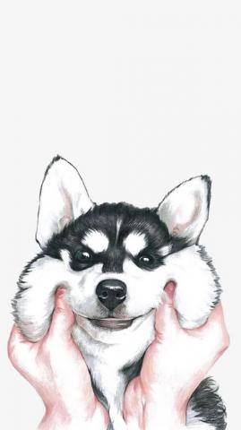 Cute Dog Tap To See More Animal Art Wallpaper Mobile9