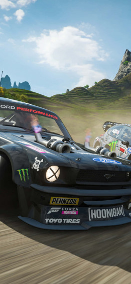 Pixel Forza Horizon Background Wallpaper