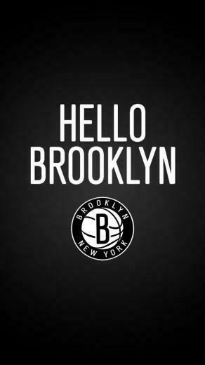 Brooklyn Nets iPhone Wallpaper Image