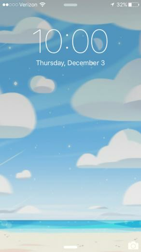 iPhone Cartoon Wallpaper Pink Beach Sunset Background Su