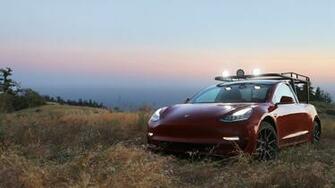 Wallpaper Tesla Pickup Truck Truckla Cars Electric