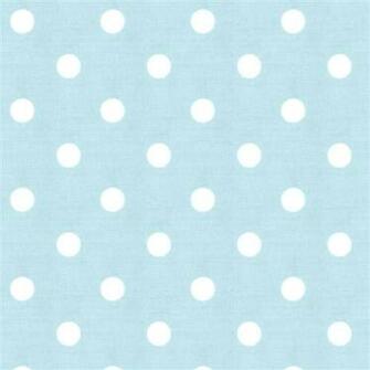 Mist And White Polka Dot Fabric By The Yard Blue Carousel