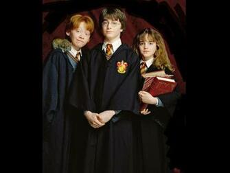 Harry Ron And Hermione Wallpaper