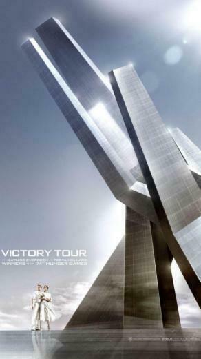 The Hunger Games Victory Tour Cover Wallpaper iPhone