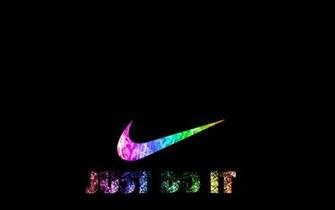 Nike Black Background Just Do It Wallpaper