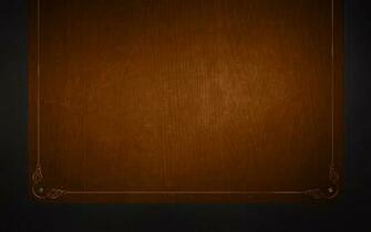 Wood And Leather Desk Widescreen Wallpaper