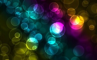 Colorful Bokeh Wallpaper HD