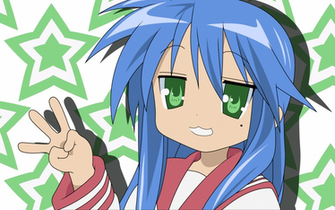 Muryou Anime Wallpaper Lucky Star Konata