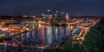 Pin Pittsburgh At Night Wallpaper For