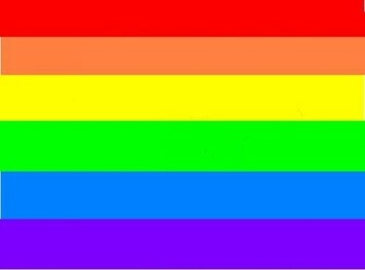 Colorful Rainbow Stripes Formspring Background