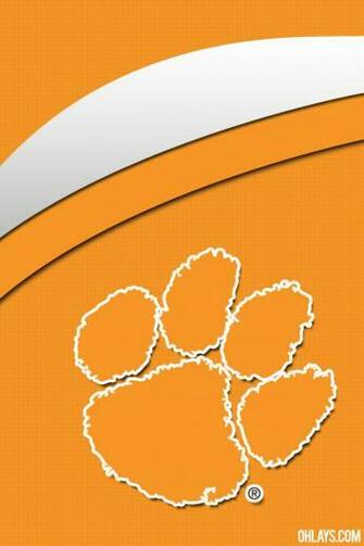 Clemson Tigers iPhone Wallpaper Ohlays