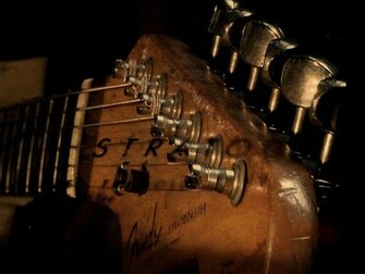 Guitar Wallpaper Old Stratocaster Great Sound