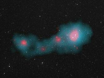 Massive Supercluster Core Space Wallpaper