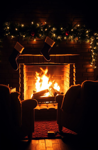 Live Fireplace Wallpaper