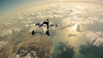 Back Gallery For Wingsuit Flying Wallpaper