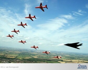 Raf Red Arrows